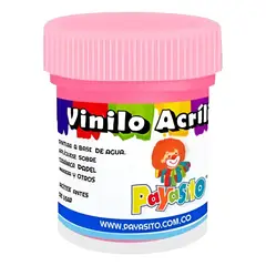 GENERICO - Vinilo Acrilico Payasito 33 Gr X6 Und Rosado