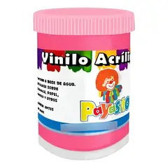 GENERICO - Vinilo Acrilico Payasito 80 Gr X12 Und Rosado