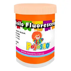 GENERICO - Vinilo Fluorescente Payasito 80 Gr X12 Und Naranja Neon