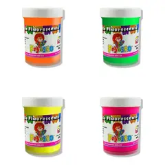 GENERICO - Vinilo Fluorescente Payasito 80 Gr X12 Und Surtido Neon