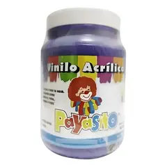 GENERICO - Vinilo Acrilico Payasito 1000 Gr - Kilo X3 Und Violeta