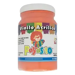 GENERICO - Vinilo Acrilico Payasito 1000 Gr - Kilo X3 Und Naranja