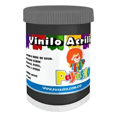 GENERICO - Vinilo Acrilico Payasito 80 Gr X24 Und Negro