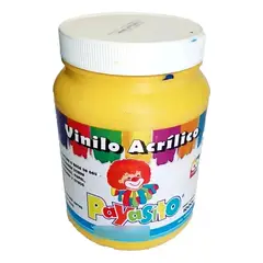 GENERICO - Vinilo Acrilico Payasito 1000 Gr - Kilo X12 Und Amarillo