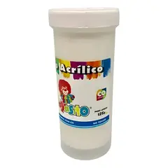 GENERICO - Vinilo Acrilico Payasito 125 Gr X100 Und Blanco