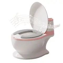 MULTIPLACE COLOMBIA - Inodoro Vasenilla Para Niños Acolchada Imita Real Con Sonido