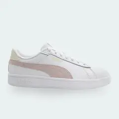 PUMA - Tenis Smash 3.0 L Rosado Mujer