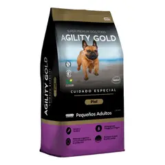AGILITY GOLD - CAN PEQUEÑOS ADULTOS PIEL X 3KG
