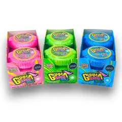 GARABATOS - Chicle en Rollo Surtido Gumma Bubble Roll X12und