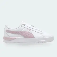 PUMA - Tenis Jada Classic Blanco Mujer