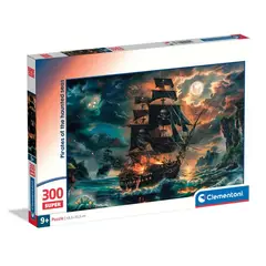 CLEMENTONI - Rompecabezas 300 Piezas Piratas De Los Mares