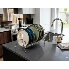 MIELTECH - Escurridor loza platos secaplatos locero platero acero inoxidable