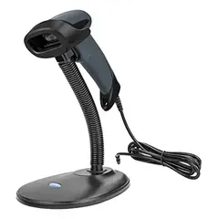 GENERICO - Scanner de Código de Barras USB con Base Soporte