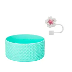 INNOVA - Accesorio Base Protector Silicona Azul Vaso Y Termos Tipo STAN