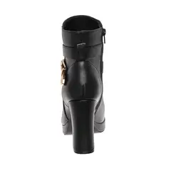 BRASH - Botines Charlie Con Taco Para Mujer Negro 211358
