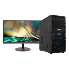 POWER GROUP - PC GAMER INTEL CORE I5-10400T 16GB RAM 512GB SSD + MONITOR 24 + TECLADO Y MOUSE
