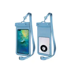 INNOVA - Estuche Sumergible Funda Impermeable Para Celular Ipx8 Azul