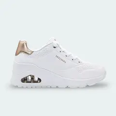 SKECHERS - Tenis Uno Wedge White Mujer