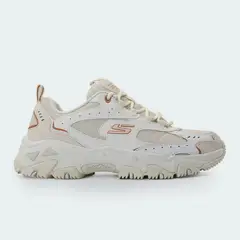 SKECHERS - Tenis DLites Hiker Beige Mujer
