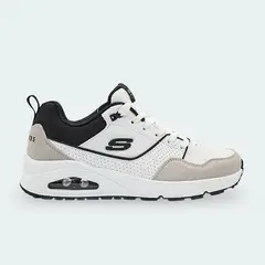 SKECHERS - Tenis Uno-Retro One White-Black Hombre