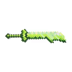 GENERICO - Espada De Juguete Estilo Pixeles Con Luz Led Y Sonido Niños