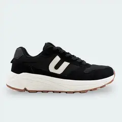 URBAN - Tenis Negro Hombre
