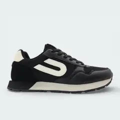 URBAN - Tenis Sneaker Negro Hombre