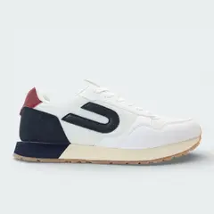 URBAN - Tenis Sneaker Blanco Hombre