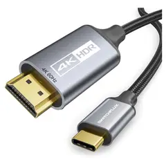 INNOVA - Adaptador Usb C A Hdmi Thunderbolt 3 4k Certificado 2metros