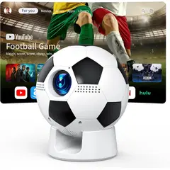 AMERICAN GENERICS - Proyector inteligente, Android 13 WiFi -Bluetooth del mundial