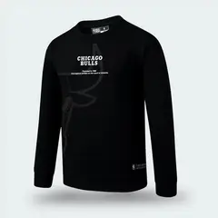 NBA - Camibuzo Chicago Bulls Negro Hombre