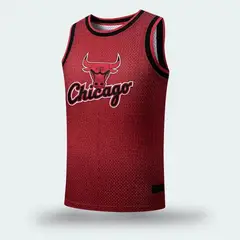NBA - Camisilla Chicago Bulls Rojo Hombre