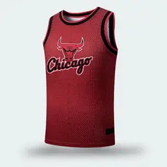 NBA - Camisilla Chicago Bulls Rojo Hombre