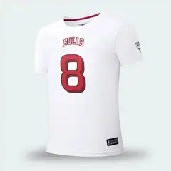 NBA - Camiseta Chicago Bulls Blanco Hombre