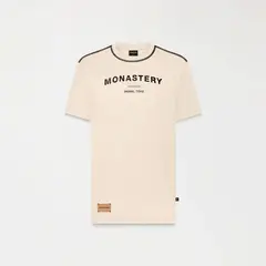 MONASTERY - CAMISETA ROONEY T-SHIRT MEN IRISH CREAM