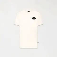 MONASTERY - CAMISETA STALLION T-SHIRT MEN WHITE ASPARAGUS