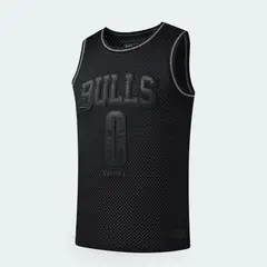 NBA - Camisilla Chicago Bulls Negra Hombre