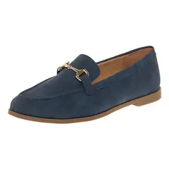 COMFORT PLUS - Zapatos Casuales Elena Tipo Mocasín Para Mujer Azul 211014