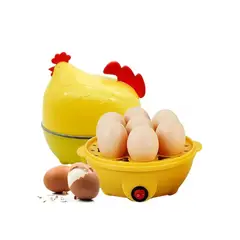 SHUGS - Hervidor Eléctrico De 7 Huevos Gallina Indicador Luz