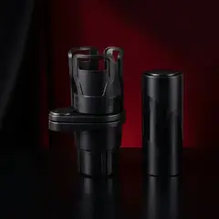007PLUS - Combo Portavasos Ajustable para Carro + Destapador Magnético Portátil