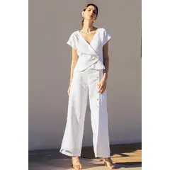 FARIDE - Pantalon Milano