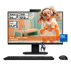 ASUS - TODO EN UNO INTEL CORE 3-100U 24GB RAM 512GB SSD 24 FHD