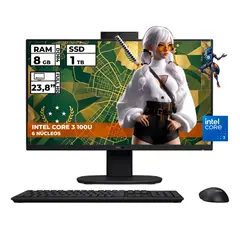 ASUS - TODO EN UNO INTEL CORE 3-100U 8GB RAM 1TB SSD 24 FHD
