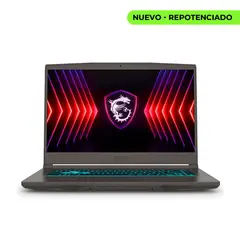 MSI - PORTATIL GAMER THIN 15- CORE i7 13620H - RAM 16GB - SSD 512GB - RTX 3050 4GB