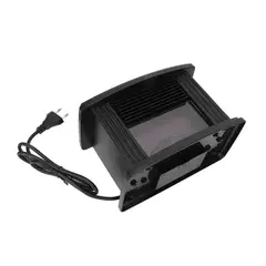 GENERICO - Mini Calefactor de Ambiente con Diseño Chimenea 3D Calor Rapido y Ventilacion Eficiente
