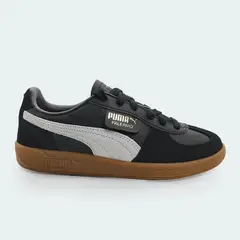 PUMA - Tenis Palermo Negro Mujer