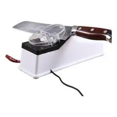 GENERICO - Afilador Cuchillos Electrico 4 En 1 Blanco