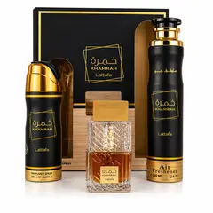 Lattafa - Estuche Khamrah - Perfume - Perfumed Spray - Air Freshener