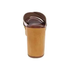 STATE STREET - Sandalias Manaus Con Taco Para Mujer Café Medio 211195