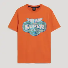 SUPERDRY - Camiseta Manga Corta Para Hombre Gasoline Workwear Tee